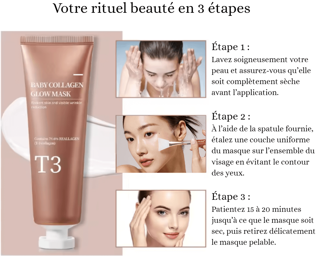 Masque au collagène Orianne